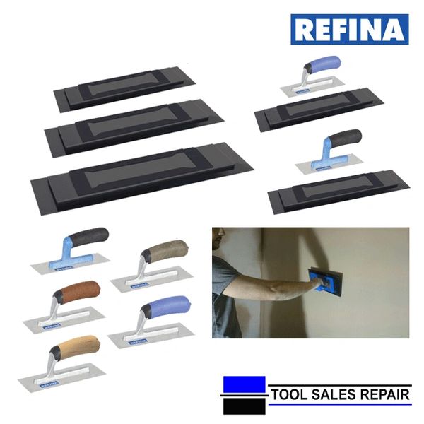 Refina PlaziFLEX Plastic Skimming Trowel Foam Back Lightweight Handle