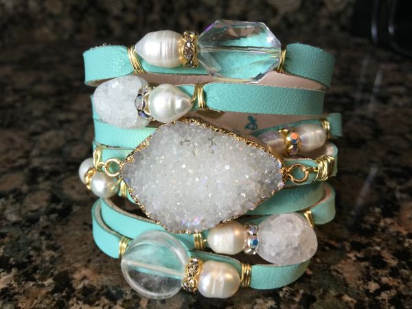 Water Cuff Bracelet