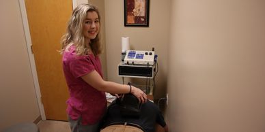 ultrasound therapy helps promote joint mobility and reduce pain and inflammation