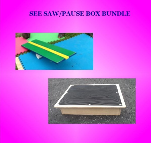 BUNDLE-RABBIT SEE SAW/PAUSE BOX