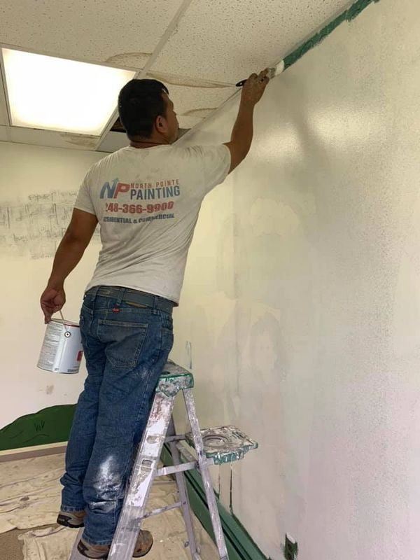Interior Painting at Premier Preschool in Commerce Michigan