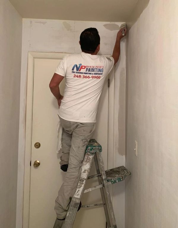 Interior Painting in Walled Lake Michigan north pointe painting