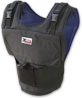 X40 XVEST ONLY-The X40 Xvest comes with no weights. The X40 Xvest can hold up to 40 one pound weights.