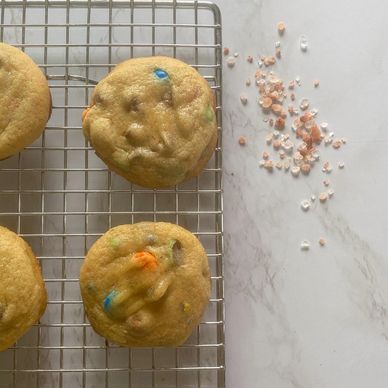 Soft Batch Cream Cheese Chocolate Chip Cookies - Sweet Little Bluebird