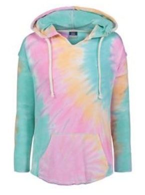 Terry Pullover- Rainbow Sherbet