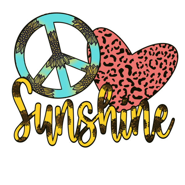 PEACE LOVE SUNSHINE