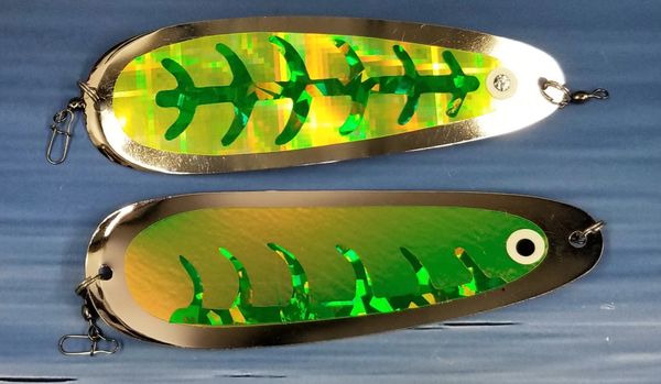 Trolling Fishing Dodger Lure Salmon PRO Troll Flashers Fishing Dodger