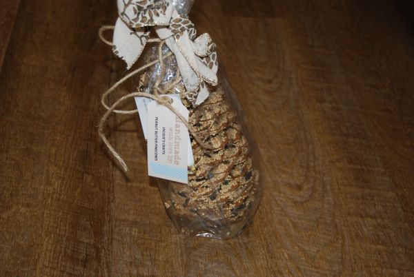 Peanut Butter Pine Cone Bird Feeder Heartworks A Crafters Community