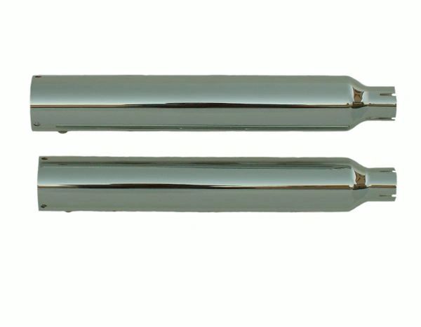 16405-175 Softail Deluxe 05-06 Slip-on Muffler Chrome Tip Compatible 1.75" Baffle