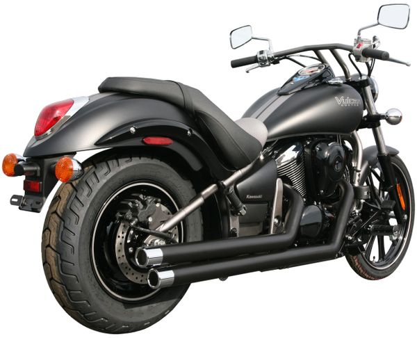 KAWASAKI VULCAN 900 FULL SYSTEM Black