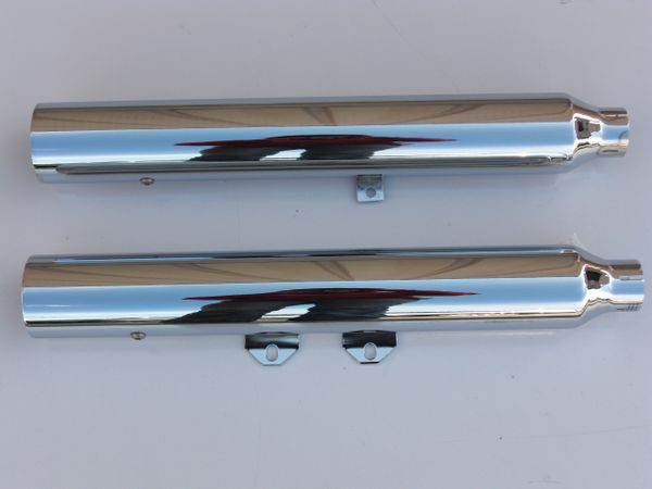 Softail Evo 95-99 Straight Cut 2" baffle