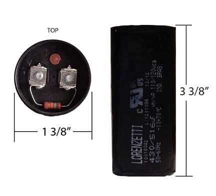 WEG 430-516 MFD 110 Volt Start Capacitor