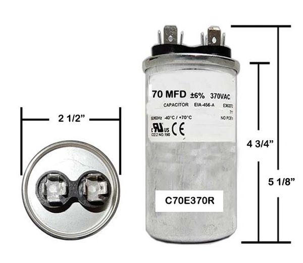 CBB65 Motor Running Capacitor Applied In Air Conditioner(Dual Type) - Mascotop - Foto 4