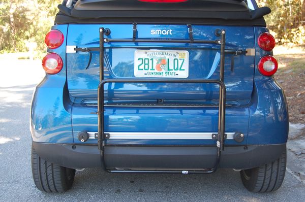 Smart car best sale bicycle rack