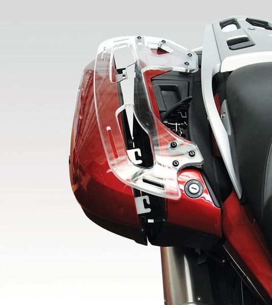 Additional luggage rack on side bags (panniers) BMW R 1200 RT LC | Find fabulous Auto and