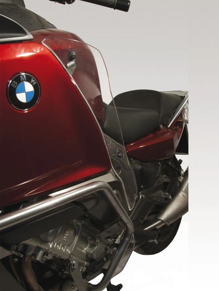 Upper wind deflector -LONG- clear | smoked gray for BMW K1600GT | K1600GTL  2011-2016 