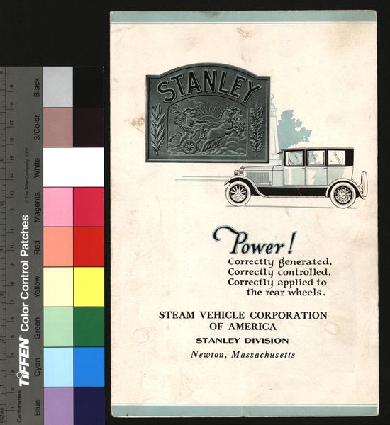 709 Stanley - Power brochure, Newton Massachusetts