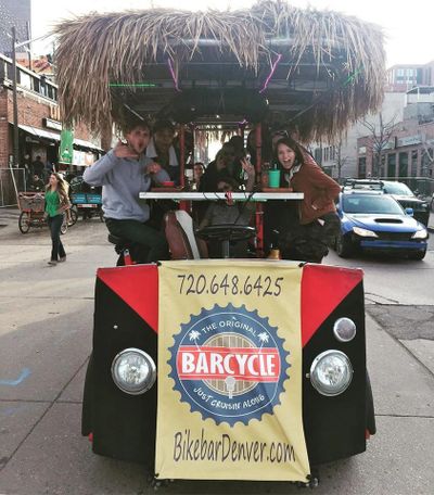 Tiki Bar, Tiki Bike, Bike Bar, Downtown Denver