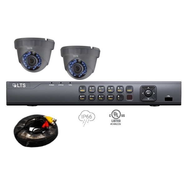 Two 2.1MP Camera Surveillance Bundle w/ 1TB HDD