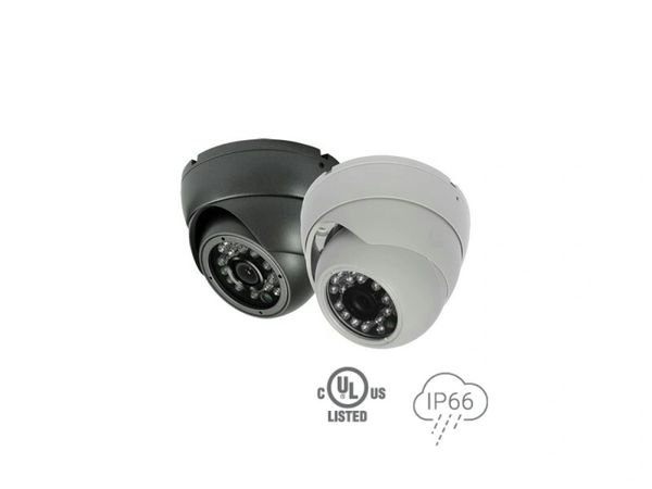 2.4MP 3.6MM Lens 24 IR LED Tri-Brid HD-TVI Turret Camera
