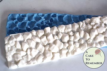 Stone Texture Mat For Soapmaking Or For Fondant Borders A Cake