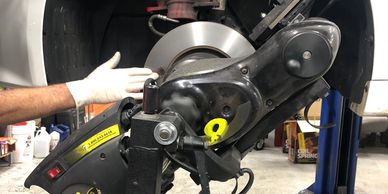 brake rotor resurfaced