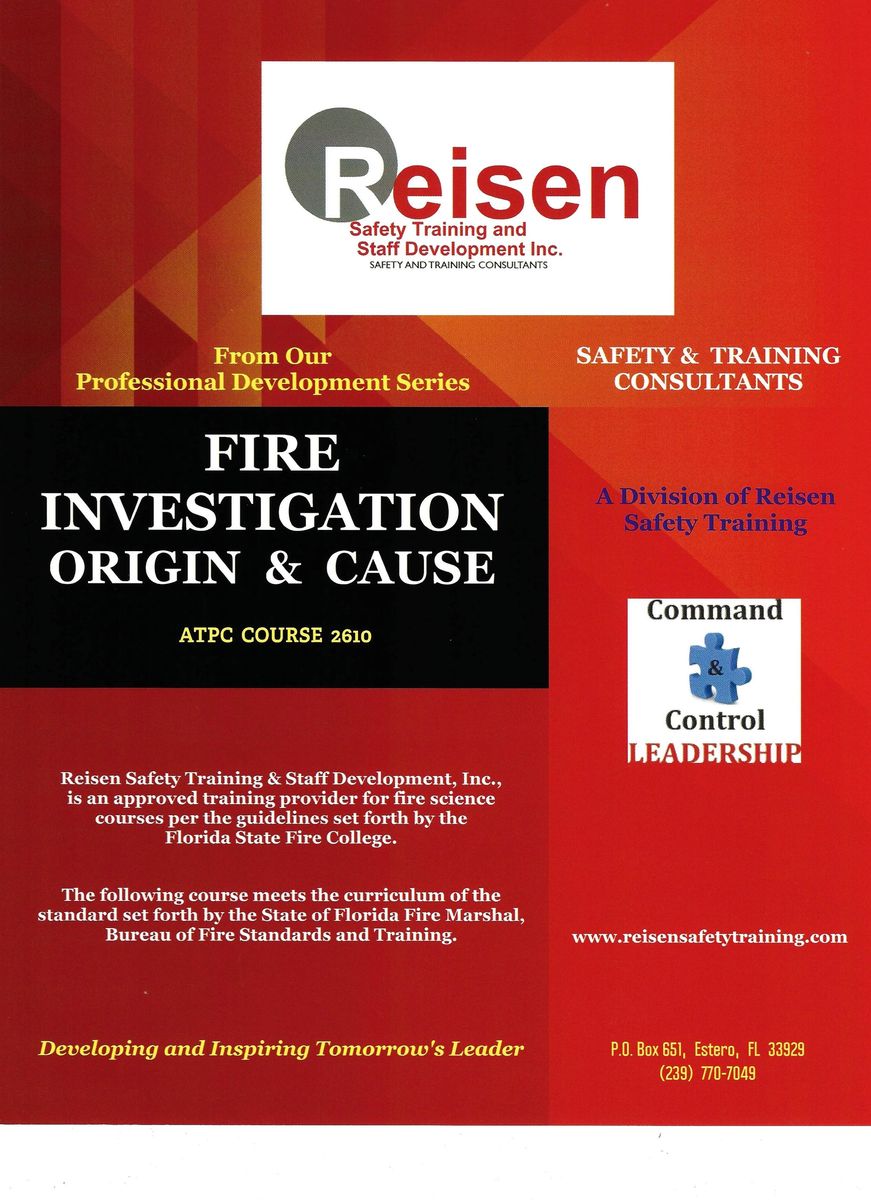 Reisen Safety Training And Staff Development Inc