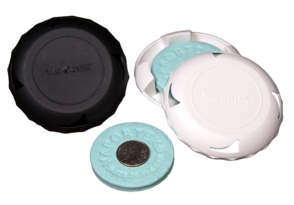 Vaportek Ez-Twist Refillable Odor Controller combo package, 12 units with disks