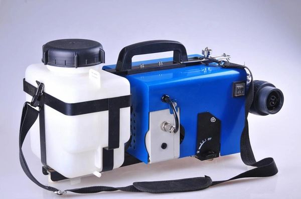 In stock, 5L cordless, lithium battery ulv cold fogger w/flex hose, carry strap (110V charger)