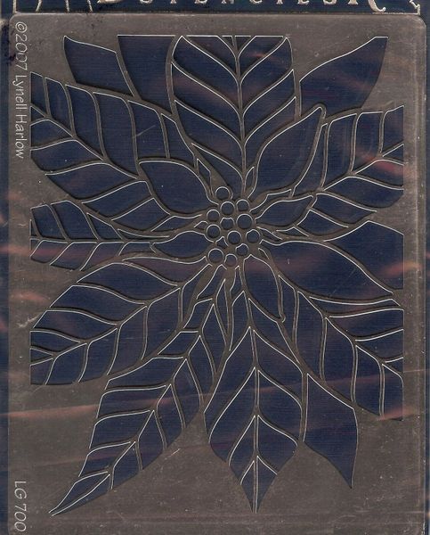 Dreamweaver Stencil LG-700 Beautiful Poinsettia B1