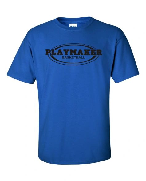 Royal Playmaker Tshirt-Black Print