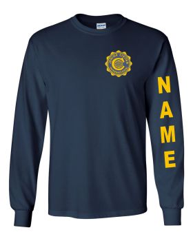 NEHS Junior Civitan Long sleeve-Navy