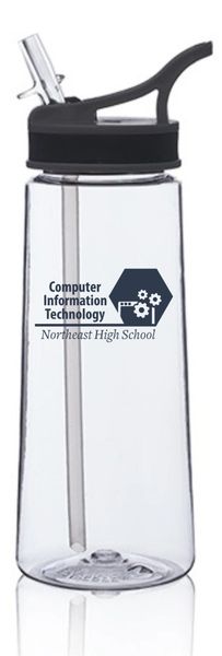 NEHS Computer Information Technology Academy Water Bottle