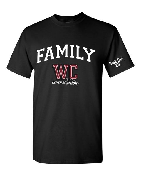 Family West Creek Coyotes - Rise Up T-shirt