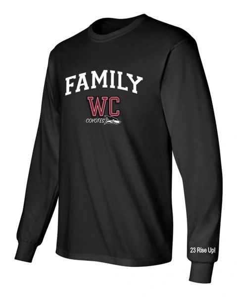 Family West Creek Coyotes - Rise Up Long Sleeve T-shirt