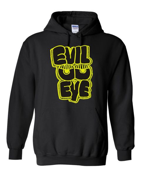 EVIL EYE BLACK HOODIE