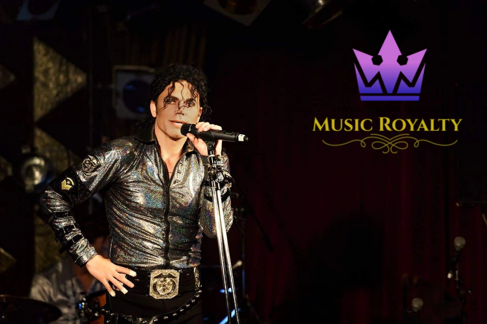 Music Royalty star J Michael Lucas as Michael Jackson 