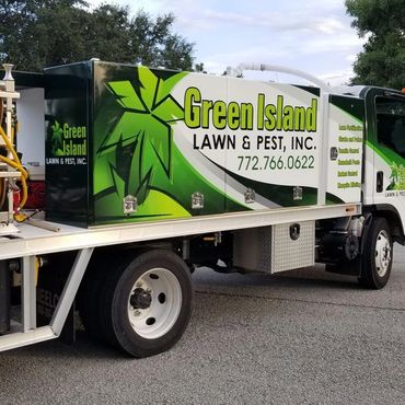 Green Island Lawn & Pest - Truck