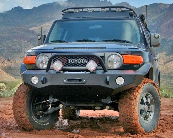 Expedition One Trail Series Fj Cruiser Front Winch Bumper
