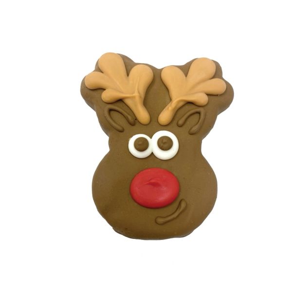 Rudolph the Red Nose Reindeer Cookies by Bosco & Roxy's