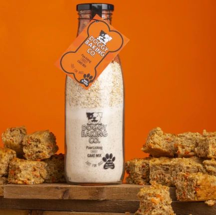 Paw-licking Carrot Cake in a Bottle by Doggy Baking Co.