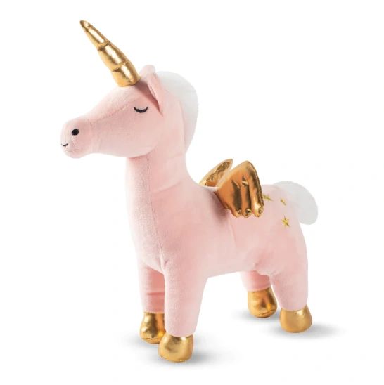 "Magical Alicorn" Pink Unicorn Plush from Petshop By Fringe