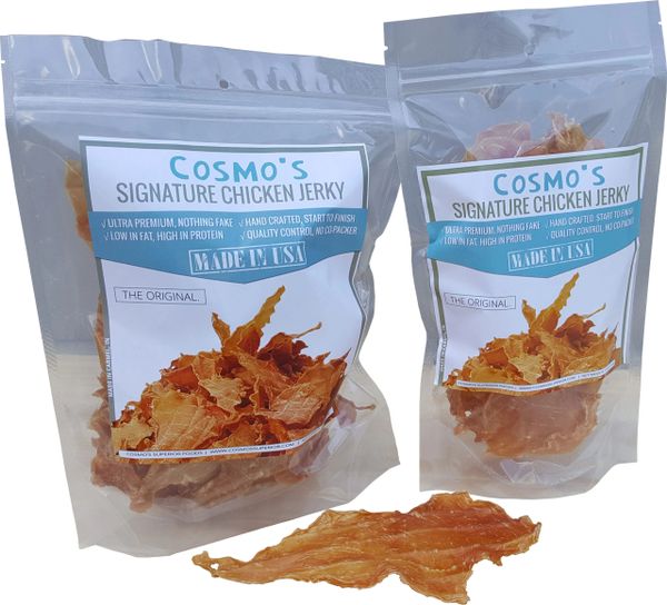 Cosmo's Signature Chicken Jerky - 4oz