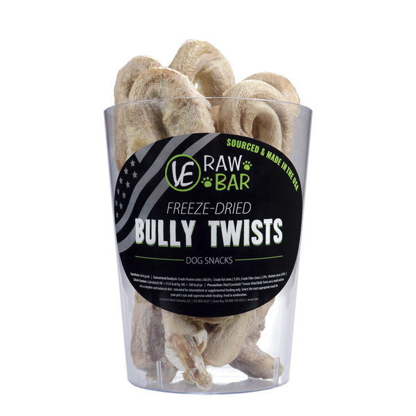 Freeze-Dried Bully Twists by VE Raw Bar