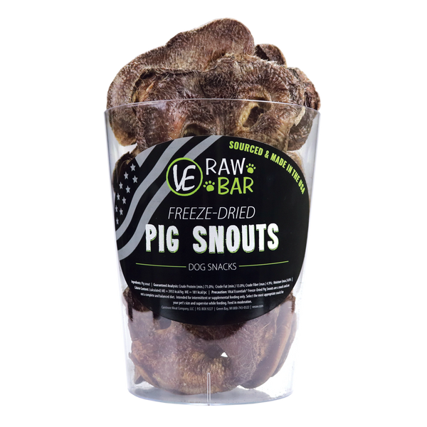 Freeze-Dried Pig Snouts by VE Raw Bar