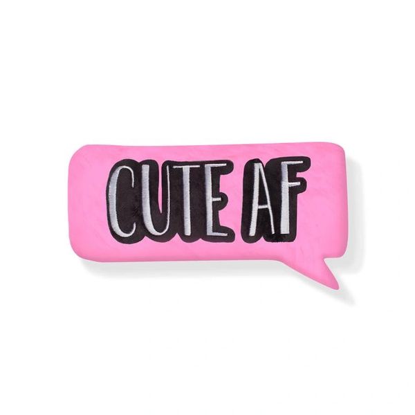 "Like, Literally, So Cute" Cute AF Plush Toy by Fringe Studio