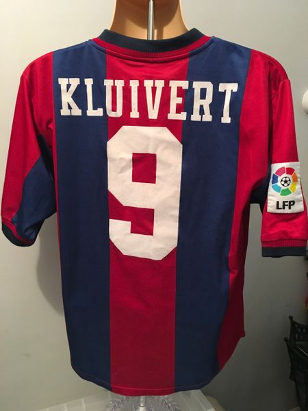 Maillot FC Barcelone 1999 signé par Rivaldo et encadré | LCS