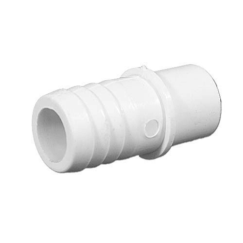 Fitting, PVC Ribbed Barb Adapter, 3/4"RB x 1/2"Spg Shop Spa Plus, Hot