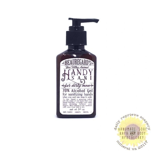 Beauregard's You Filthy Animal Handy Sanitizer (3.5 oz)