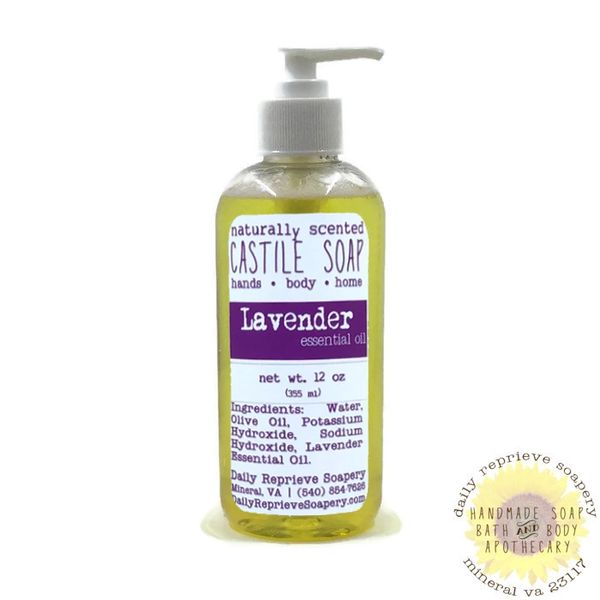 Lavender Castile Soap (12 oz)